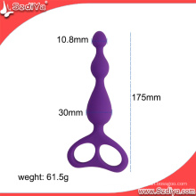 Sex Toy Silicone Adulto Anal Sex Sex Grânulos (DYAST160)